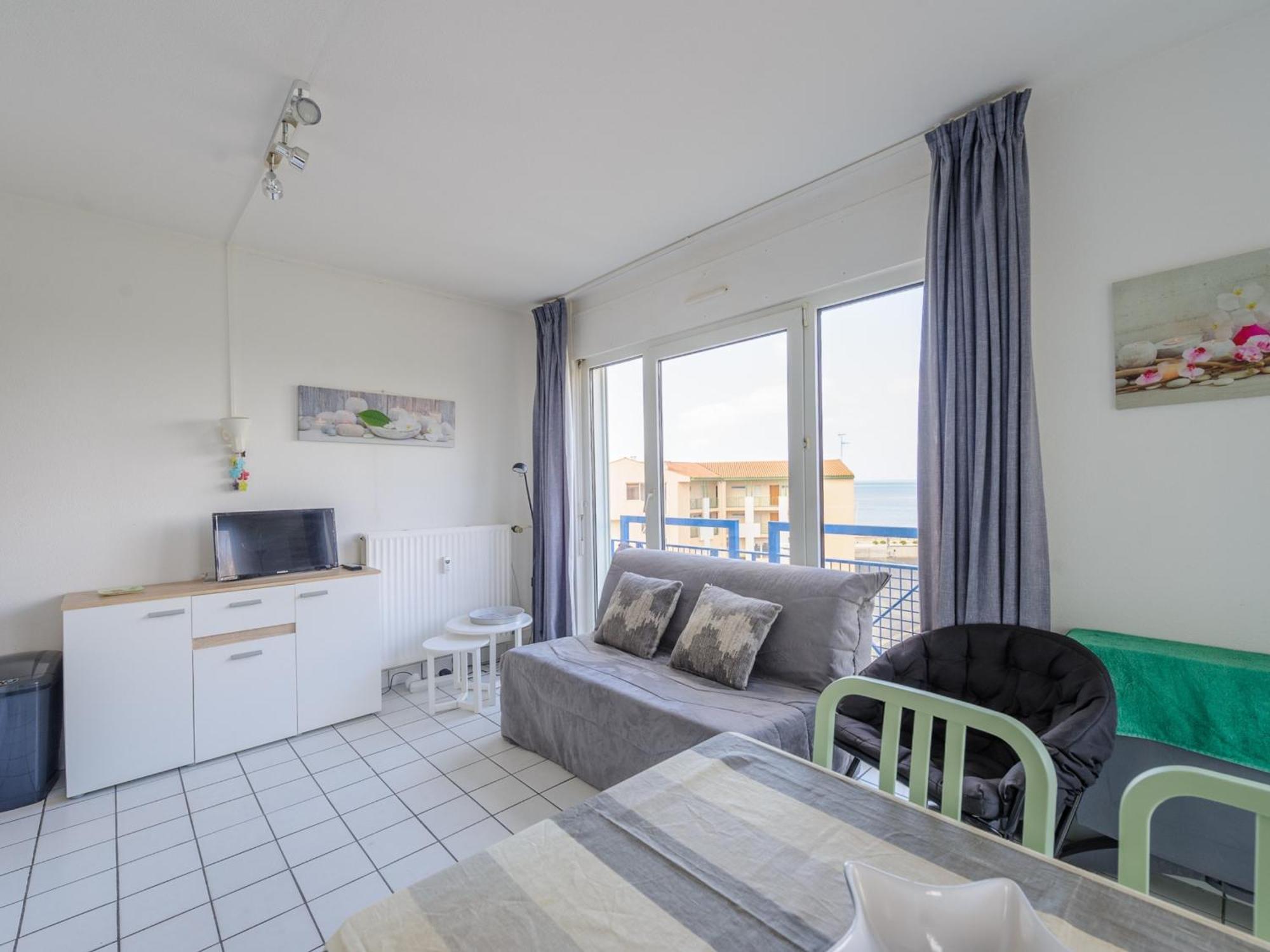 Chatelaillon-Plage : T2 Panoramique Sur La Mer Pour 2 Avec Piscine - Fr-1-535-2 Eksteriør bilde